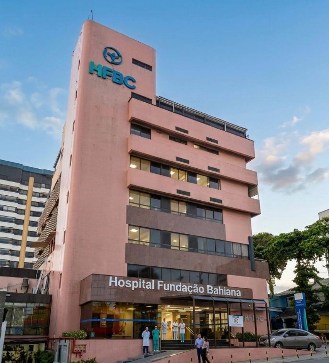 Fachada do Hospital Fundação Bahiana de Cardiologia e Combate ao Câncer
